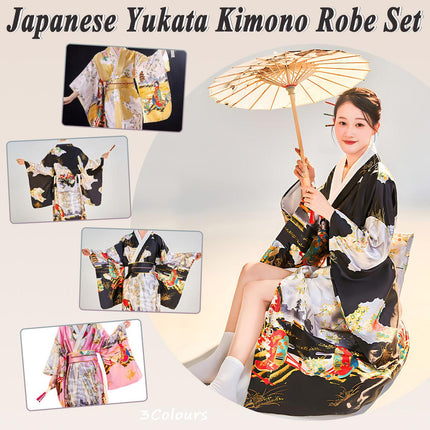 kimono Japanese lapel large size cardigan female formal dress Halloween - Aimall