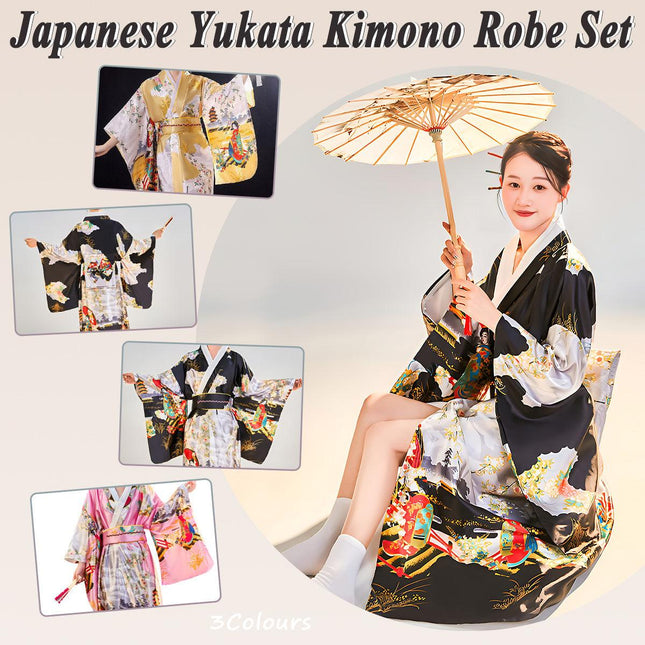 kimono Japanese lapel large size cardigan female formal dress Halloween - Aimall