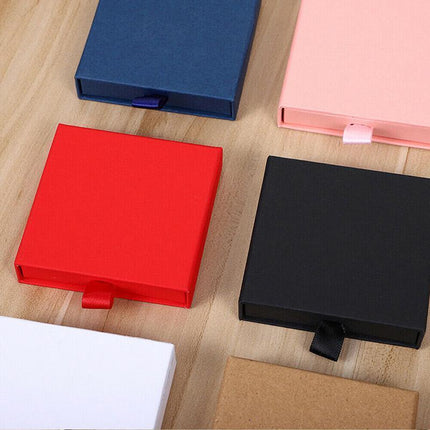 Jewellery Gift Box Necklace Ring Bracelet Bangle Earring Cardboard Box 5*5*3.5cm - Aimall