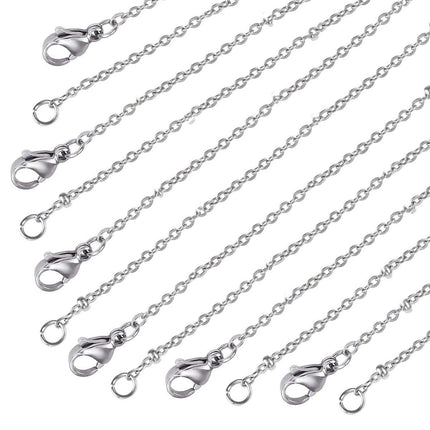 48pcs O Chain Jewelry Making Kit Versatile Necklace DIY Universal Jewellery Set