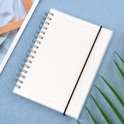10pcs Spiral Notebook A6 Size Coil Bound Lined and Grid Pages School Office Use