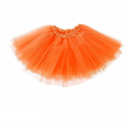 Kids Size Girls Tutu Skirt Princess Dressup Party Costume Ballet Dancewear - Aimall