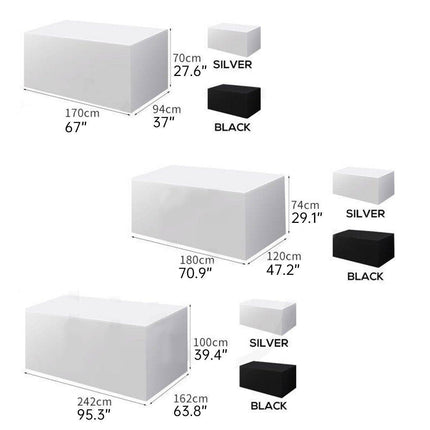 Waterproof Outdoor Garden Furniture Cover Dustproof Patio Table Chair Protector