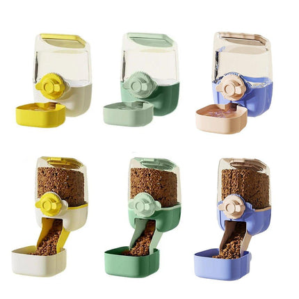 Automatic Pet Water Feeder Large Capacity Hanging Cage Water Bottle for Cat Dog
