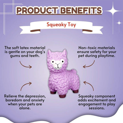 Durable Pet Toy for Dogs Alpaca Teething Chew Toy Puppy Teething