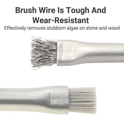 Algae Cleaning Brush for Stone Wood Aquarium Water Grass Landscaping