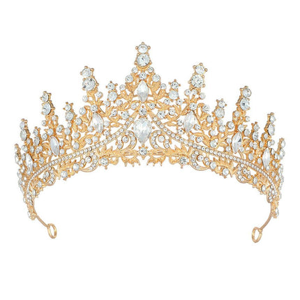 Tiara Crystal Rhinestone Crown Princess Rhinestone Crown Prom Crystal Headband
