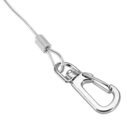 Parrot Leg Ring Anti Slip Bird Anklet Elastic Rope with Alloy Fasteners Supplies