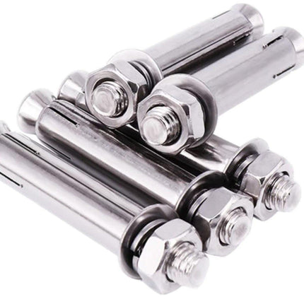M10 Stainless Steel Hex Head Expansion Anchor Bolts Heavy Duty Screws
