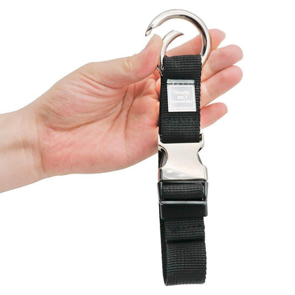 5PCS Luggage Anti Theft Multi-role Metal Buckle Hook Load Bearing Suitcase Strap