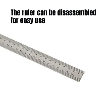 300MM Multifunctional Angle Ruler with 180 Degree Protractor Level Woodworking Tool