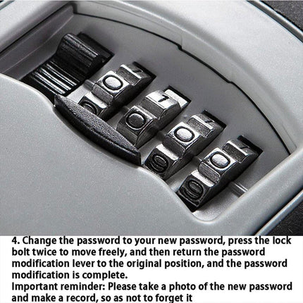 Combination Lock with Hook Heavy Duty Secure Lock for Storage Cabinets and Doors