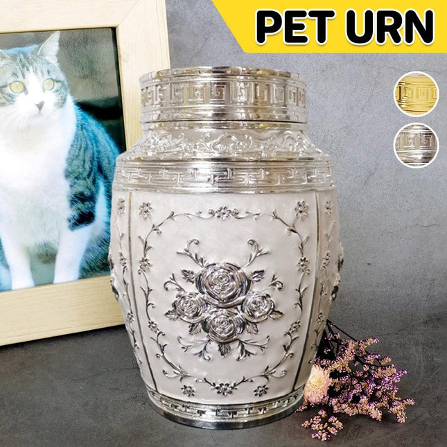 Large Sealed Jar Pet Urn Storage Jar for Pet Ashes Keepsake Memorial Container