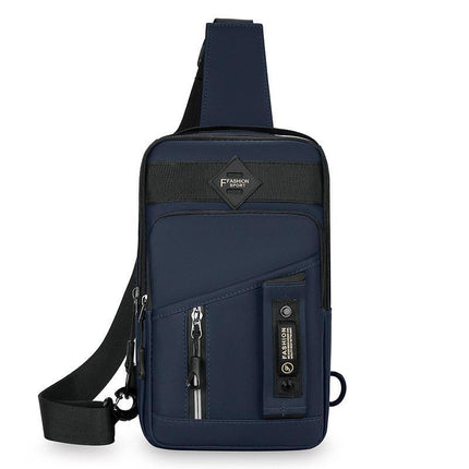 Casual Multifunctional Crossbody Bag for Men Travel Outdoor Hiking and Sports