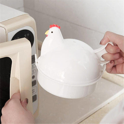 Microwave Oven Egg Steamer Boiled Egg Artifact Boiled Egg Mini Household Special Heating Box