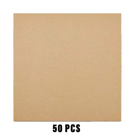 50pcs Corrugated Cardboard Sheets Express Carton Spacer Gasket Packing Material