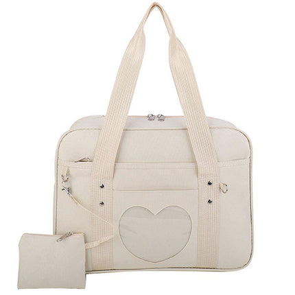 Love Handbag Schoolbag Shoulder Bag Crossbody Purse for Women Fashion Large