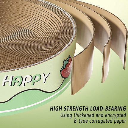 Extra-Large Oval Cat Scratching Board Durable Pet Toy Cat Kittens Wear Resistant