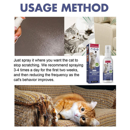 Cat Anti Scratch Spray Protect Door Sofa Furniture Pet Scratch Prevention Spray