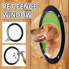 Dog Porthole Window Round Transparent for Fence Pet Peek Look Out Durable Dome - Aimall