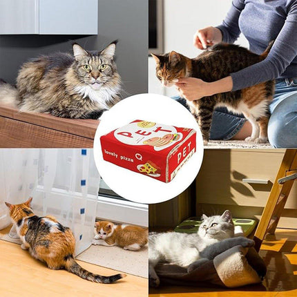 Washable Cat Bed Rectangle Snack Shape Comfortable Cat House Machine Washable