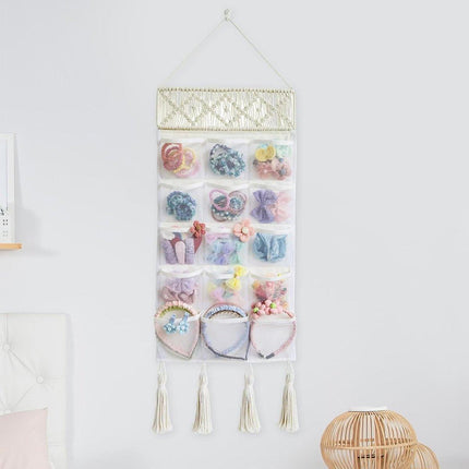 Socks Underwear Storage Hanging Bag Organizer for Hair Clips Accessories Closet
