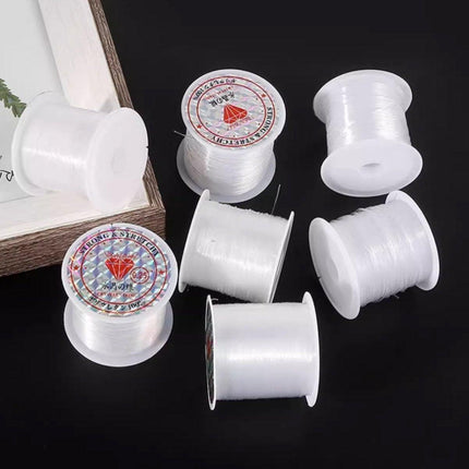 5pcs Aquarium Moss Binding Line 0.25mm Transparent Fishing Line for Plant Tank