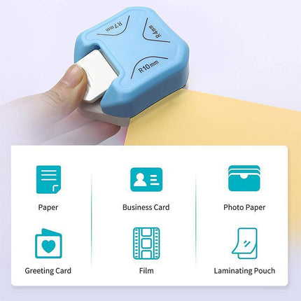 Corner Rounder Craft Paper Punch Hole Punch 4mm 7mm 10mm Scrapbooking Cutter - Aimall