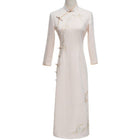 Traditional Chinese Cheongsam Dress for Young Girls Women Elegant Qipao Outfit