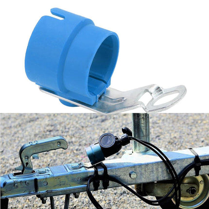 2pcs Blue Trailer Connector Retainer Heavy Duty Hitch Plug Holders for Trucks
