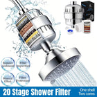 20 Stage Shower Filter Chlorine Removal System For Hard Water Bathroom Filter
