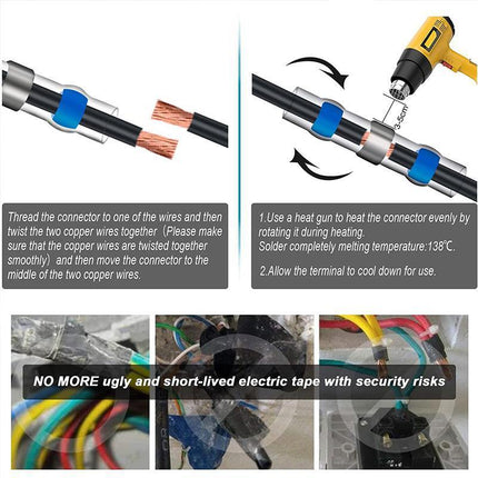 200PCS Solderstick Waterproof Solder Wire Connector Kit Original-Top Quality - Aimall