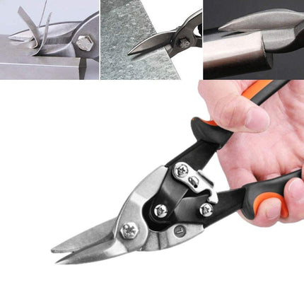 250mm Aviation Tin Snip Heavy Duty Metal Cutting Shears Industrial Scissors Tool