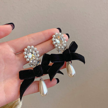 Gorgeous Vintage Black White Earrings Various Styles Women Jewelry Best Gift - Aimall