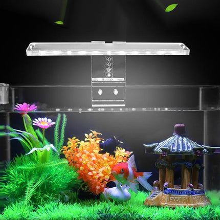 Aquarium Light LED Lamp Aqua Plant Fish Tank Lighting Clip-On Bracket Light - Aimall