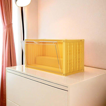 Blind Box Organizer Dustproof Transparent Display Case for Collectibles and Toys