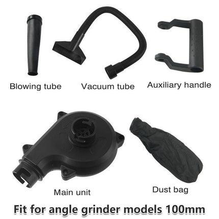 2in1 Angle Grinder Blow Dryer Suction Converter Power Tool Accessories Kit