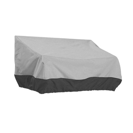 Outdoor Waterproof Patio Chair Cover Lounge Deep Seat Cover Furniture Sofa Cover Grey Black - Aimall