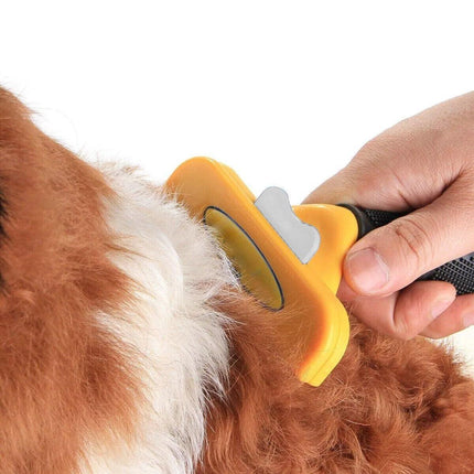 Pet Hair Removal Brush Deshedding Tool for Cats Dogs Grooming Comb Fur Remover