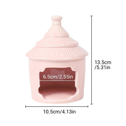 Ceramic Hamster Sleeping Nest Cooling House Summer Shelter Pet Supplies Durable