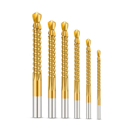 6pcs Hole Saw Drill Bit Set Metal Wood Cutting Tool Kit Electric Drills