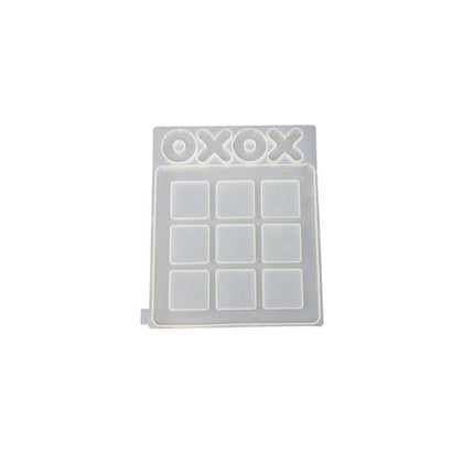 Silicone Mold Making Tic-Tac-Toe Game Jewelry Resin Casting Mould Craft DIY Tool - Aimall