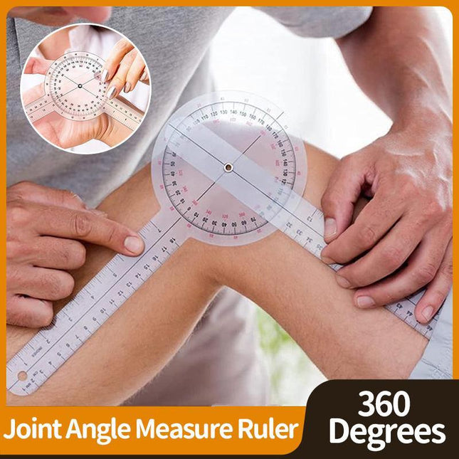 49CM 360 Degrees Calibrated Goniometer Physio Medical Joint Angle Measure Ruler - Aimall