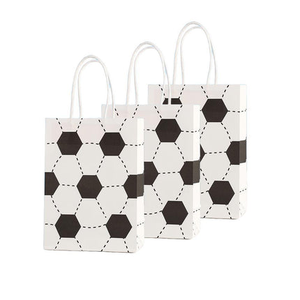 30PCS Fashion Ball Kraft Paper Gift Bag Festivals gift tote bag Party Favor Bag