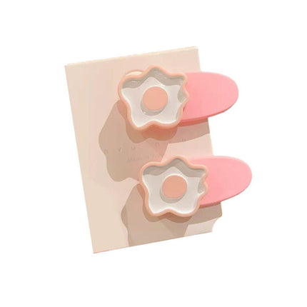 Flower Hairpin Floral Baby Barrette Kids Hair Snap Children Hair Clip Accessory - Aimall