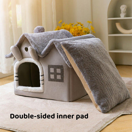 Removable Washable Pet House Four Seasons Cat Enclosed House
