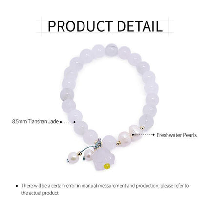 Natural Crystal Bracelet New Chinese Style Temperament Convallaria Jewelry Gift