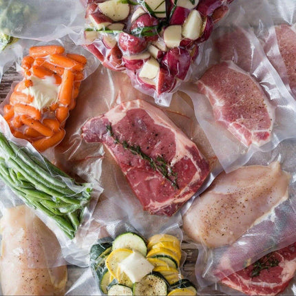 Vacuum Food Sealer Bags Saver Seal Storage Precut Commercial Grade - Aimall