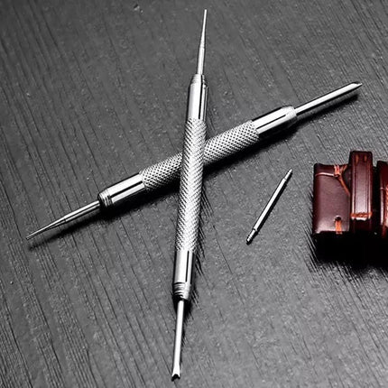 Wrist Watch Band Repair Tool Kit Spring Bar Pins Link Remover Tools Watchmakers - Aimall