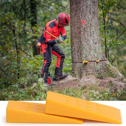 8inch Tree Logging Wedge Plastic Felling Cutting Tool Square Design